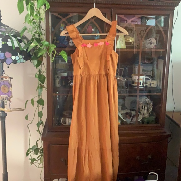 Cat & Jack Other - Maxi summer dress new size 10/12 tassels